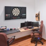 Cible jeu de fl�chettes �lectronique refermable 27 jeux 8 joueurs