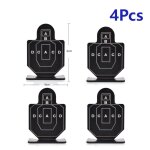 Cible rotative de tir a rinitialisation, pour fusil cs pistolet de chasse en plein air, entranement, ...