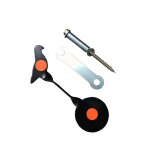 Cible de tir de pigeon et de chvre, rotation a 360 degrs, fronde bbs, chasse, jeux de famille, rouge ...