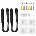 Cintre mural pour skateboard longboard, 2 pièces, support de rangement, crochet de suspension, charge ... Cintre mural pour skateboard longboard, 2 pièces, support de rangement, crochet de suspension, charge ...