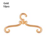 Cintres de poup�e en m�tal, 10 pi�ces, mini cintre mignon pour 1 / 6 v�tements de poup�e, support de ...