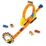 Circuit molto ultimate avec looping et deux voitures - molto - orange - enfant - 3 ans - intrieur - ...