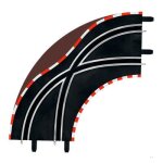 Circuit de voitures carrera digital 143 : virage d'aiguillage 90