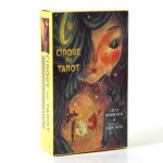 Cirque du tarot - jeu de plateau de tarot holographique, cartes flash, pour la divination, pour les ftes ...