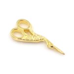 Ciseaux de couture en mtal 1:12 pour maison de poupe, accessoires miniatures en mtal, jouets artisanaux ...