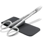 Ciseaux a ongles en acier inoxydable 10, 5 cm ciseaux de p�dicure avec lame l�g�rement incurv�e pour ...