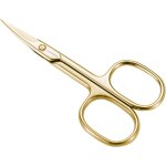 Ciseaux a ongles dors, ciseaux de beaut en acier inoxydable, extra aiguiss pour la manucure et la ...