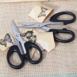 Ciseaux sur mesure pour enfant, papier de bureau en acier inoxydable, coupe de fil domestique, papeterie ...