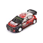 Citroen c3 wrc, no. 9, rallye wm, rallye sardinien, 2017, voiture miniature, miniature d, ixo 1:43 - ...