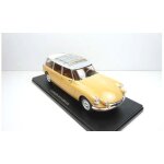 Citroen id 19 breack jaune avec galerie - sans bote vitrine 1 / 24 serie presse - serie presse