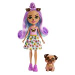 City tails main street enchantimals - b�tes citadines - poup�e penna carlin et figurine animal trusty ...