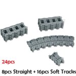 City train rail rack bricks model toy, soft track, cruved and straight, cadeau pour enfants, compatible ... City train rail rack bricks model toy, soft track, cruved and straight, cadeau pour enfants, compatible ...