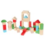 Classic 50 blocs de construction en bois