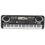 Clavier electronique a 61 touches, musique numérique, piano electrique, cadeau pour enfants, prise américaine ... Clavier electronique a 61 touches, musique numérique, piano electrique, cadeau pour enfants, prise américaine ...