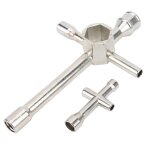 Clés croisées en acier à manchon, clé hexagonale, outils de réparation de roue pour voiture rc 2 pièces ... Clés croisées en acier à manchon, clé hexagonale, outils de réparation de roue pour voiture rc 2 pièces ...