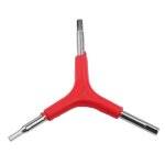 Clé hexagonale intérieure à trois voies, légère et portable, pour la réparation de l'entretien du vélo ... Clé hexagonale intérieure à trois voies, légère et portable, pour la réparation de l'entretien du vélo ...
