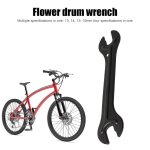 Cl� de moyeu de vtt, 13 14 15 16mm, outils de r�paration de l'essieu, portable en acier au carbone, accessoire ...