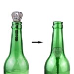 Cl� pliante et anneau de m�tal qui traverse la bouteille, tour de magie, accessoire pour spectacle ou ...