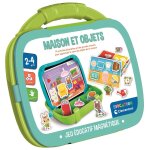 Clementoni mallette magn�tique - maison et objets