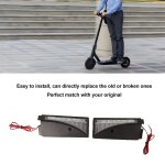 Clignotant pour scooter électrique, 1 paire, 10 pouces, léger, feu arrière d'avertissement pour pièces ... Clignotant pour scooter électrique, 1 paire, 10 pouces, léger, feu arrière d'avertissement pour pièces ...