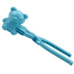 Clips de boules de neige pour sports de plein air, jouets mignons, design d'ours, moule de sable pour ...