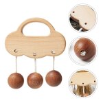 Cloche de lit en bois pour b�b�, instrument musical, couleur bois, 1 pi�ce