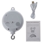 Cloche de lit mobile rotative pour bébé, 35 chansons, jouet, usb, bluetooth, compatible boîte a musique, ... Cloche de lit mobile rotative pour bébé, 35 chansons, jouet, usb, bluetooth, compatible boîte a musique, ...