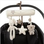 Cloche de lit suspendue pour bb, jeu musical, mobile, berceau, poussette pour bb, hochet, jouet doux ...