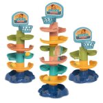 Clochette a billes 3 styles pour enfants, tour a empiler, jouet educatif, jouet amusant pour les tout ... Clochette a billes 3 styles pour enfants, tour a empiler, jouet educatif, jouet amusant pour les tout ...