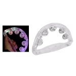Clochettes clignotantes, accessoires de fte, jouets en non, tambourin lumineux pour nol, nouvel an, ...