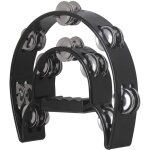 Clochettes orff, tambourin, instruments de musique a percussion, cloche a main pour fte, tambour compact ...