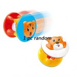 Clochette sensorielle color�e pour b�b�, hochets a main, dessin anim�, ours, tigre, jouets educatifs ...