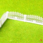 Cl�ture � l'�chelle du mod�le de cl�ture, train, construction de chemin de fer, bo�te � sable pour jardin ...