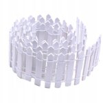Clôture de jardin miniature pour micro paysage, 90 x 5 cm, décoration de jardin blanche Clôture de jardin miniature pour micro paysage, 90 x 5 cm, décoration de jardin blanche