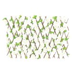 Clture de jardin en treillis artificiel rtractable, clture d'intimit extensible en faux lierre, dcoration ...