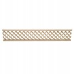 Clture miniature en bois pour maison de poupe, jeu de simulation, modle inclin a cinq grilles