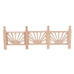 Clôture miniature en bois non peinte pour maison de poupée, modèle de clôture en bois, décor de jardin ... Clôture miniature en bois non peinte pour maison de poupée, modèle de clôture en bois, décor de jardin ...