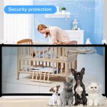 Clture pliante portable en maille pour chambre de bb, barrire de scurit pour enfants, fournitures ...