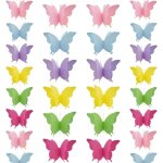 Cmjaagur - lot de 4 grandes guirlandes de papillons en papier a suspendre pour halloween, fête d'anniversaire, ... Cmjaagur - lot de 4 grandes guirlandes de papillons en papier a suspendre pour halloween, fête d'anniversaire, ...