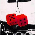 Cmjaagur - cube de ds de peluche suspendu, ds en peluche avec pois a suspendre au rtrov ur effet rtro, ...