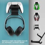 Cmjaagur - double manette de jeu et support pour casque, support mural pour casque de jeu, crochet pour ... Cmjaagur - double manette de jeu et support pour casque, support mural pour casque de jeu, crochet pour ...