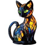 Cmjaagur - lampe chat, veilleuse chat, chat decoration, résine colorée décoration vintage lampe en forme ... Cmjaagur - lampe chat, veilleuse chat, chat decoration, résine colorée décoration vintage lampe en forme ...