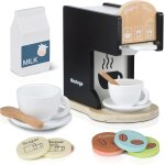 Cmws - accessoires de cuisine en bois pour enfants - machine  expresso - jouets de cuisine pour filles ...