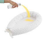 Cocon de b�b� en coton hypoallerg�nique ¿ nid r�ducteur de lit d�houssable et lavable, imperm�able, ...