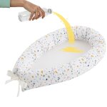 Cocon de b�b� en coton hypoallerg�nique ¿ nid r�ducteur de lit d�houssable et lavable, imperm�able, ...