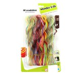 Cofalu - a1500179 - kit de loisirs cratifs - 60 fils scoubidous