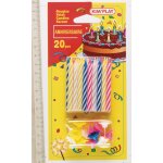 Cofalu kimplay 20 bougies multicolores