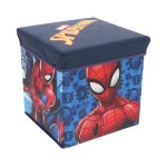 Coffre de rangement a jouets spiderman chambre enfant garon banc malle box marvel
