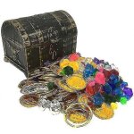Coffre au trésor de pirate, 100 pièces, coffret de jouets, grand coffre au trésor antique, boîte de pirate, ... Coffre au trésor de pirate, 100 pièces, coffret de jouets, grand coffre au trésor antique, boîte de pirate, ...
