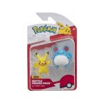 Coffret 2 figurines pokemon pikachu et marill - figurine de combat bleu et jaune - set jouet garcon + ... Coffret 2 figurines pokemon pikachu et marill - figurine de combat bleu et jaune - set jouet garcon + ...